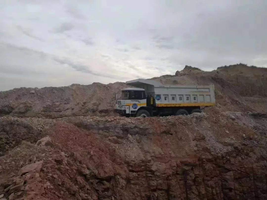 rb88随行版重装纯电动矿用车内蒙试车